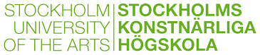 Logotype for Stockholms konstnärliga högskola